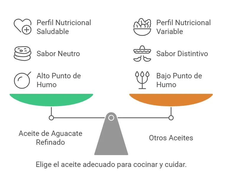 Aceite de Aguacate Refinado_ La Mejor Elección en Aceites - visual selection